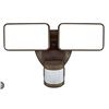 Image 1 : Heath Zenith HZ-5887-BZ-V Outdoor LED Floodlight
