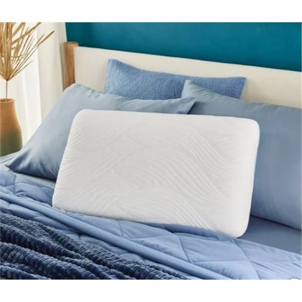Novaform Soothing Cool Plus Gel Memory Foam Pillow, Queen Grand
