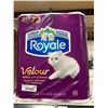 Image 2 : Royale Velour Toilet Paper 24 Rolls, 2-Ply, 213 Sheets Per Roll