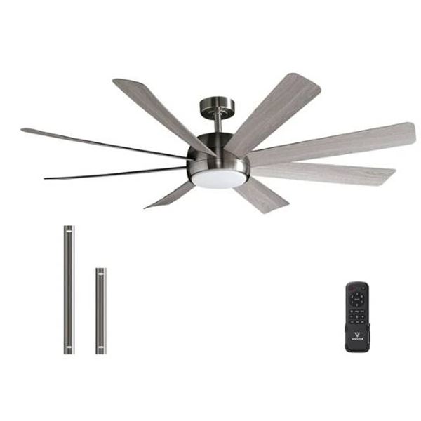 Vagizm 61-Inch DC Motor Ceiling Fan, 61 in W x 16 in H