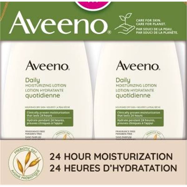 Aveeno Daily Moisturizing Lotion 2-Pack – 532 mL Each