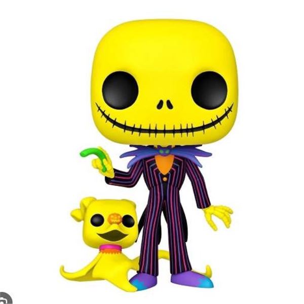 Funko Pop Disney 809 Jack Skellington with Zero Vinyl Figure