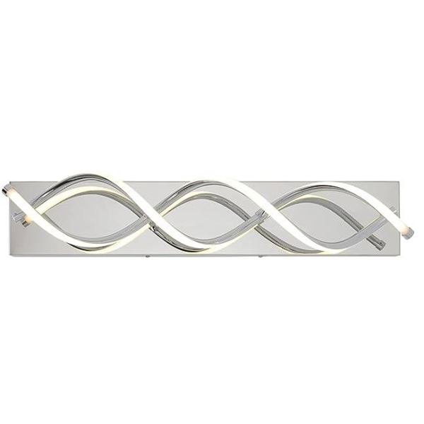 Artika DNA LED Vanity Light Fixture with Integrated LED, Model VMPL18-92CH-002L5