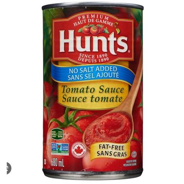 Hunt’s Tomato Sauce NSA 660ml 12x680ml