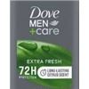 Image 1 : Dove Men+Care Antiperspirant Deodorant, 76g, 5-Pack – Extra Fresh