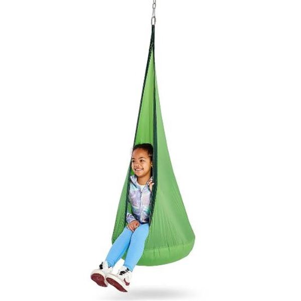 HearthSong HugglePod Hanging Chair -*** Check photos for actual color – NOT GREEN***