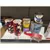 Image 1 : Paint Set with Brushes, Gel Stain, Paint Cans, and Tape Rolls