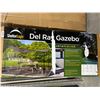 Image 2 : ShelterLogic Del Ray Gazebo, 3.7m x 3.7m (12ft x 12ft) Outdoor Shade