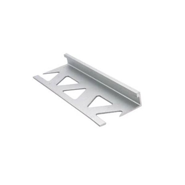 4 Schluter ET2250SCA08 Satin Anodized Aluminum Profiles 8′