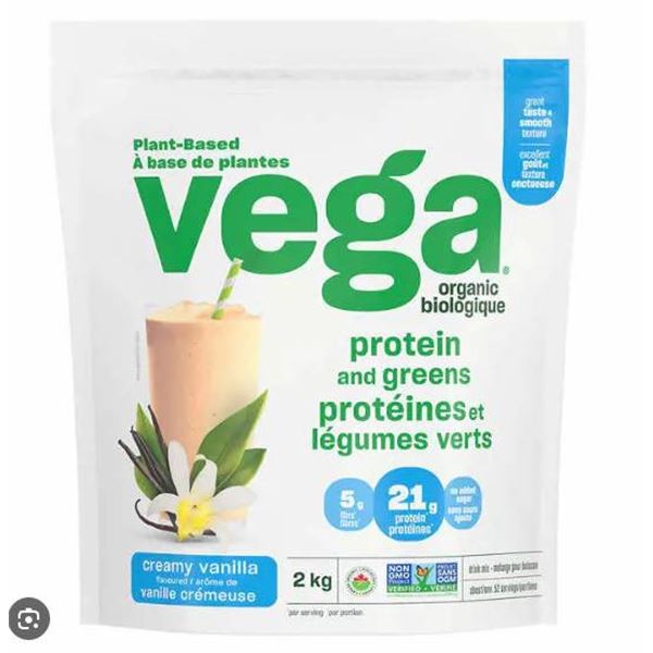 Vega Protein And Greens Plant-Based Powder – Creamy Vanilla 2 kg