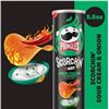 Image 1 : Pringles Scorchin’ Hot Sour Cream & Onion, 14 Cans, 156g Each