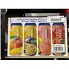 Image 2 : Blue Monkey Sparkling Juice Drinks Variety Pack – 4 Flavors, 12×330 ml Each
