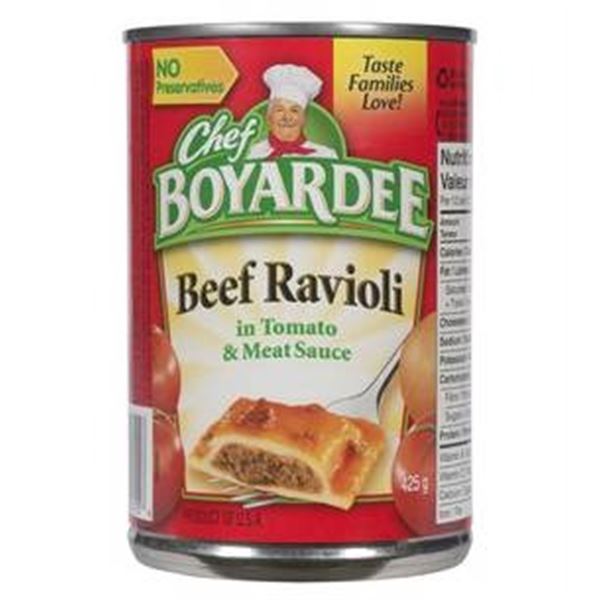 Chef Boyardee Beef Ravioli 8 Cans X 425g – 3.4kg