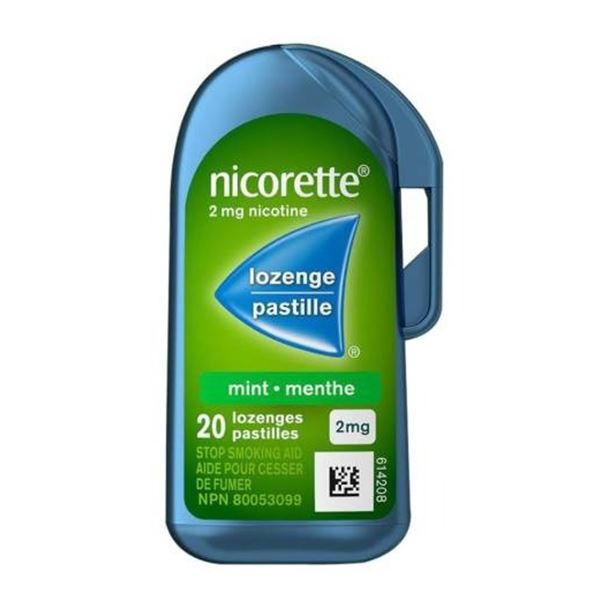 3 2 packs Nicorette Lozenge Pastille 2 mg Nicotine