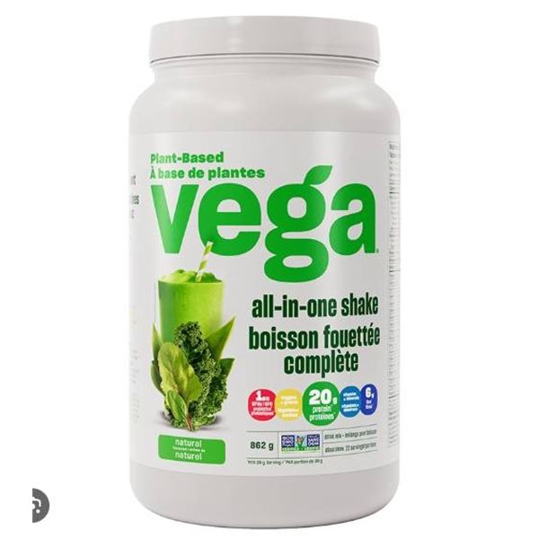 Vega All-In-One Shake, Plant-Based, 860 g
