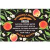 Image 1 : Origin Organic Peach Sparkling Water Cans, 6 x 355 mL