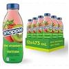 Image 1 : Snapple Kiwi Strawberry Fruit Beverage – 12 Bottles (473 mL Each)