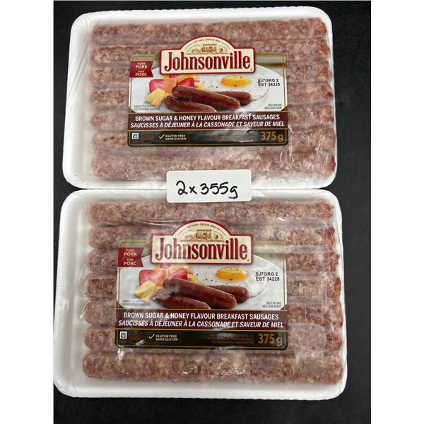 Johnsonville Brown Sugar & Honey Breakfast Sausages, 2 x 375g