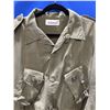 Image 3 : Military-Style Olive Green Jacket with Multiple Pockets and Drawstring Waist