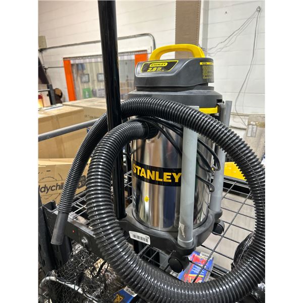 Stanley 2.8 HP Wet/Dry Vacuum Cleaner Stainless Steel Tank