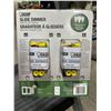 Image 3 : 2 Pack Feit Electric Slide Dimmer for LED Lighting, Single or 3-Way