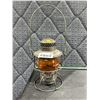 Image 1 : Hiram L. Piper Co. Ltd. CNR Metal Lantern with Amber Glass Globe