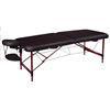 Image 1 : Portable Folding Massage Table with Carrying Handle and Black Upholstery **May Vary From Stock Photo