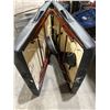 Image 3 : Portable Folding Massage Table with Carrying Handle and Black Upholstery **May Vary From Stock Photo