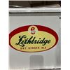 Image 2 : 1950’s Vintage Sicks’ Lethbridge Dry Ginger Ale Metal Ice Cooler with Lid and Hand