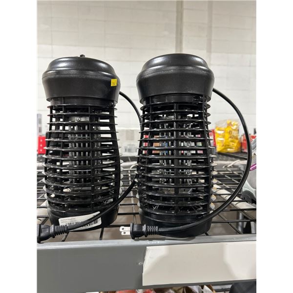 Lot of Two Electric Bug Zappers With Power Cords