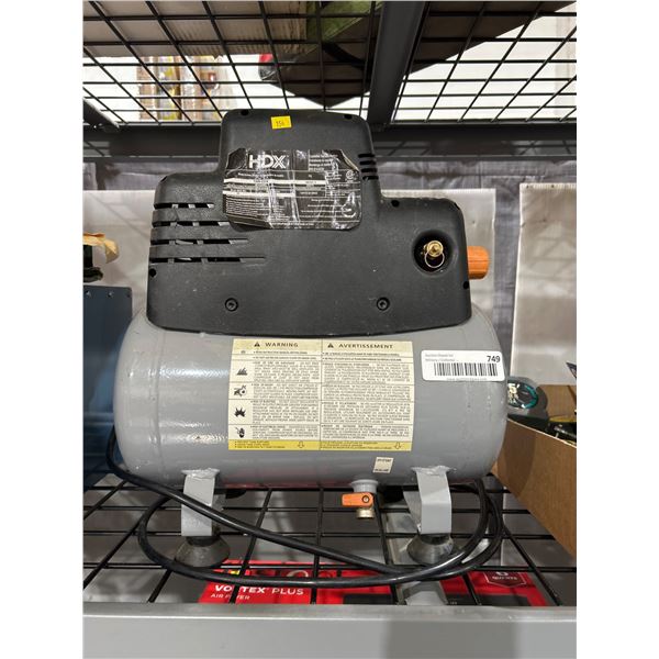 HDX TAW-0308 Air Compressor, 3-Gallon, 2013 Model