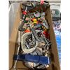 Image 3 : Lot of Clamps, Measuring Tapes, and Drinking Straws