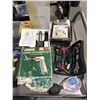 Image 2 : Lot of Assorted Tools and Hardware Including Air Hammer Set and Accessories