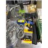 Image 3 : Lot of Assorted Tools and Hardware Including Air Hammer Set and Accessories
