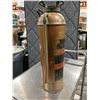 Image 3 : Copper Fire Extinguisher Marked Caution Model with Hose Attachment