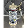 Image 1 : Avon Aviation Beer Stein Mug 1981 Airplane