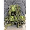 Image 2 : Military-Style Backpack with Aluminum Frame and Camouflage Fabric