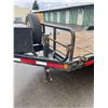 Image 2 : Dual-Axle Flatbed Trailer With Ramps and Storage Compartment