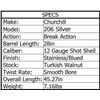 Image 2 : CHURCHILL 206 SILVER O/U 12ga X 3in 28in 2rnd