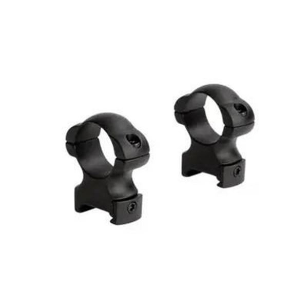 SUN OPTICS SM106 - 1in HIGH STEEL SPORT RINGS BLACK