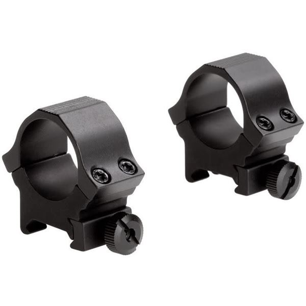 SUN OPTICS SM054 - 1in MEDIUM DOVETAIL RINGS BLACK