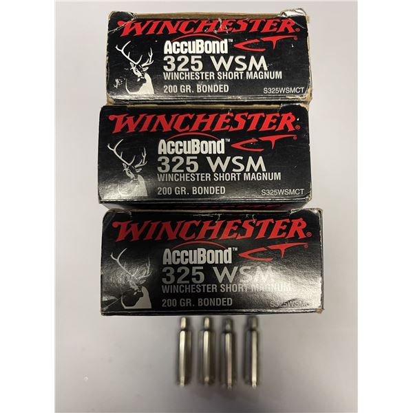 64 pcs WINCHESTER 325 WSM brass