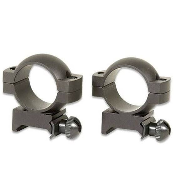 SIMMONS 1in HIGH RINGS BLACK