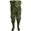 Image 1 : RIVERSIDE SZ 9 PVC COATED CHEST BOOTFOOT WADERS