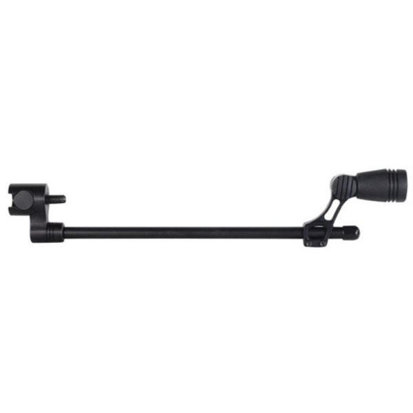 NORWAY INDUSTRIES STRINGTAMER GII FRONT MOUNT BOW STRING SUPRESSOR - ALUMINUM BLACK