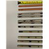Image 3 : 11 Assorted EASTON XX75 2213 Arrow Shafts and 8 Assorted EASTON arrow shafts