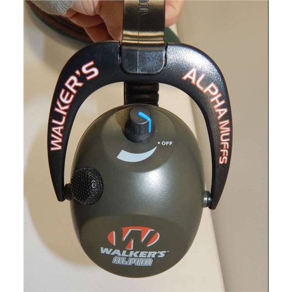 WALKER'S ALPHA MUFFS & SHOOTING GLASSES