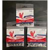 Image 1 : 3pks - EAGLE CLAW REMOVABLE SPLIT SHOT #3 11pk