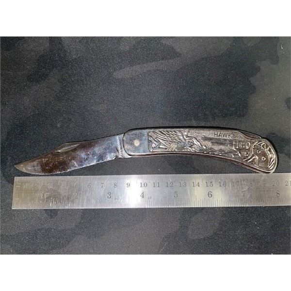 ENGRAVED 8in FOLDING KNIFE