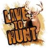 Image 1 : MOSSY OAK LIVE TO HUNT DECAL